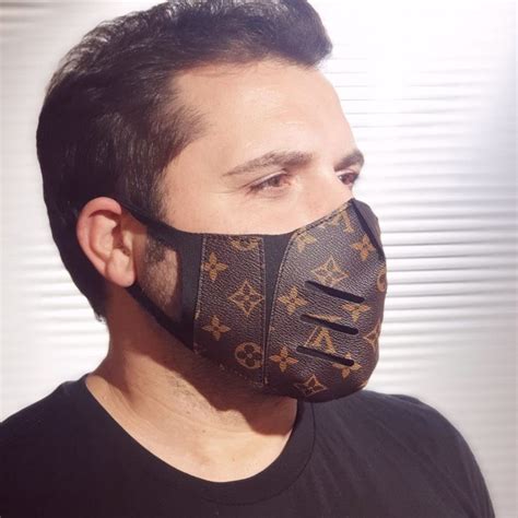 louis vuitton pattern face mask|louis vuitton jason mask.